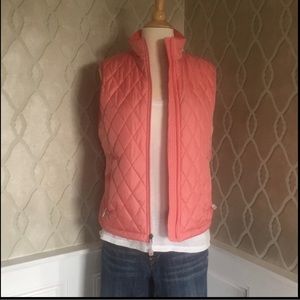 LL Bean fleeced lined vest size small in EUC